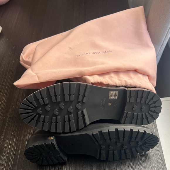 Stuart Weitzman Black Knee-high Leather Boot. NWOT. Never worn - Picture 5 of 5